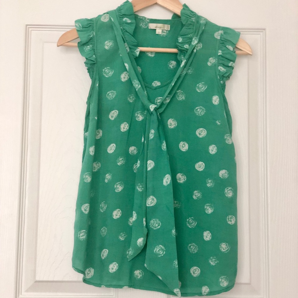 Anthropologie | Porridge Loosened Shelby Top